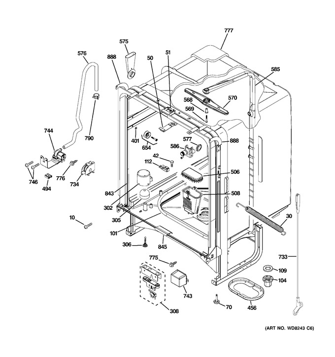 Diagram for GLD4500R00WW