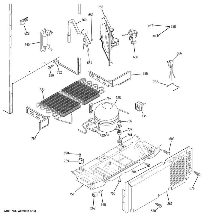 Diagram for GTH18IBXARWW
