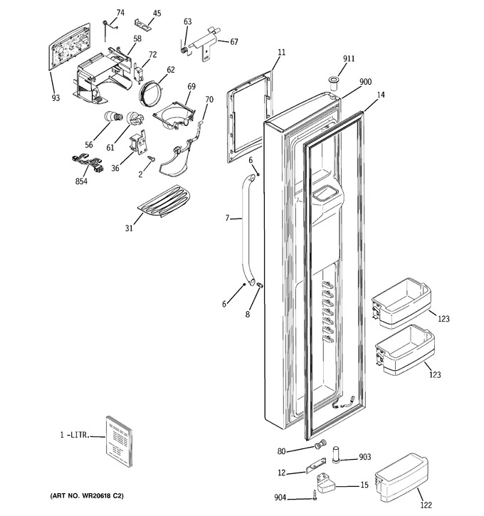 Diagram for GSHF3KGXHCBB