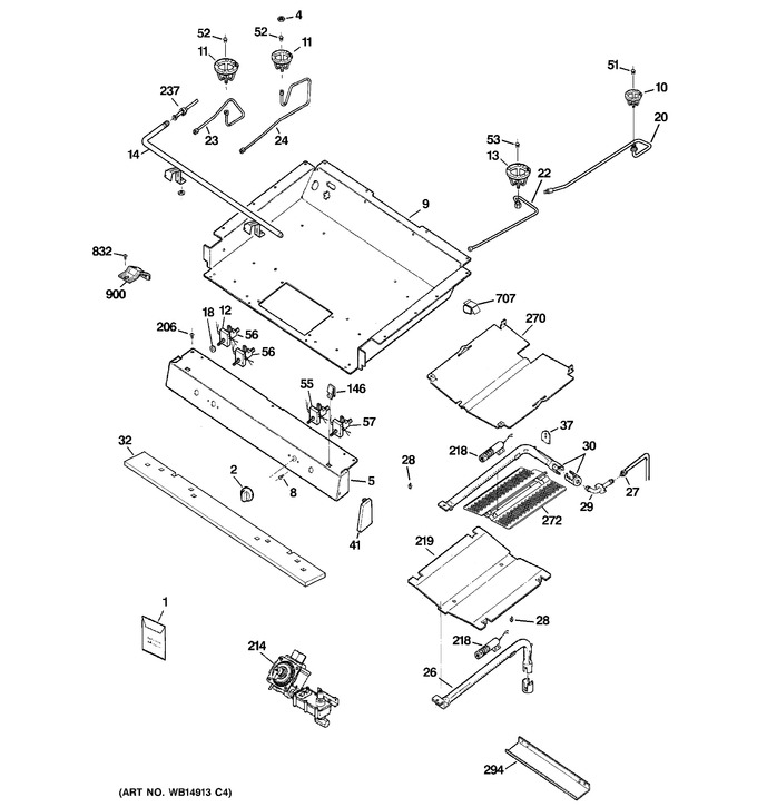 Diagram for JGB290MEN4BS