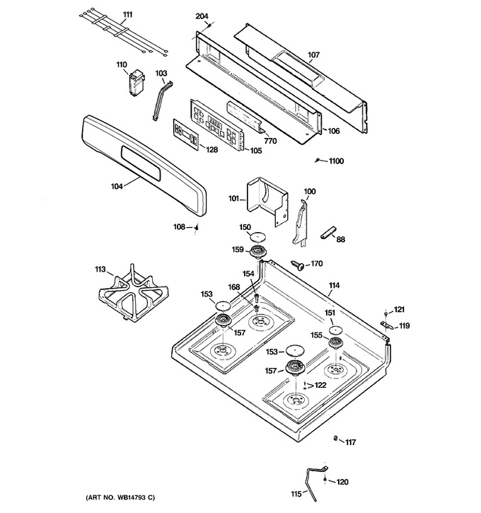 Diagram for JGBP28DEM7WW
