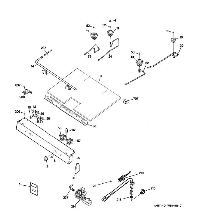 Diagram for JGBS24GEM4SS