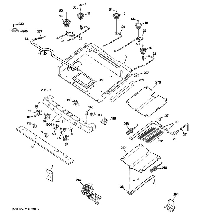 Diagram for PGB918DEM4BB