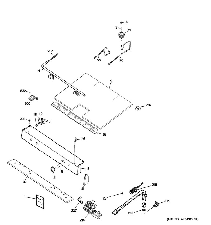 Diagram for JGBS19MEN5BS