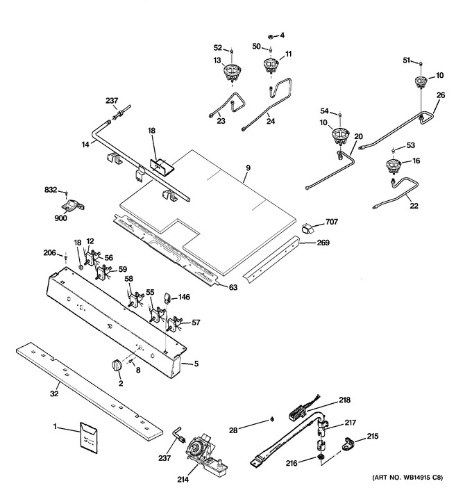 Diagram for JGBS80SEM4SS