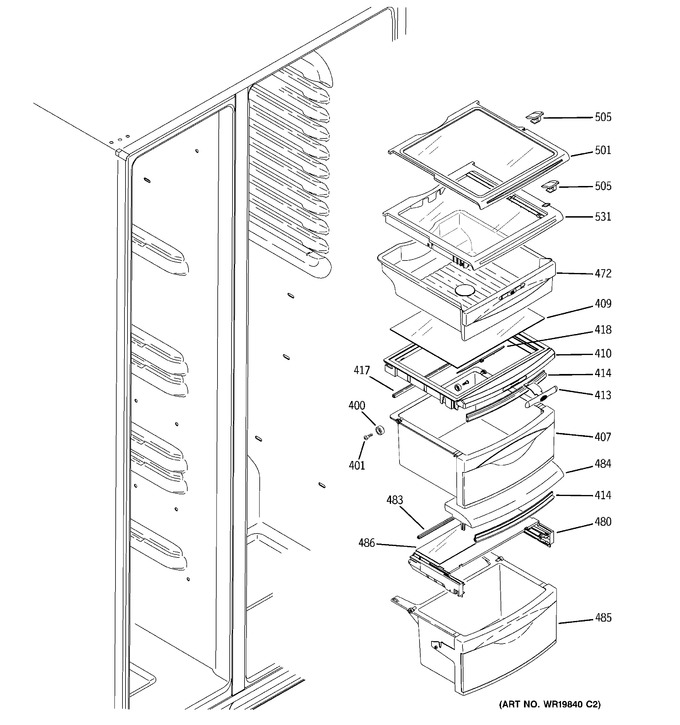 Diagram for GSS23WSTL SS