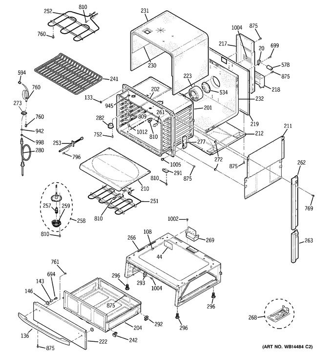 Diagram for JS968BK4BB