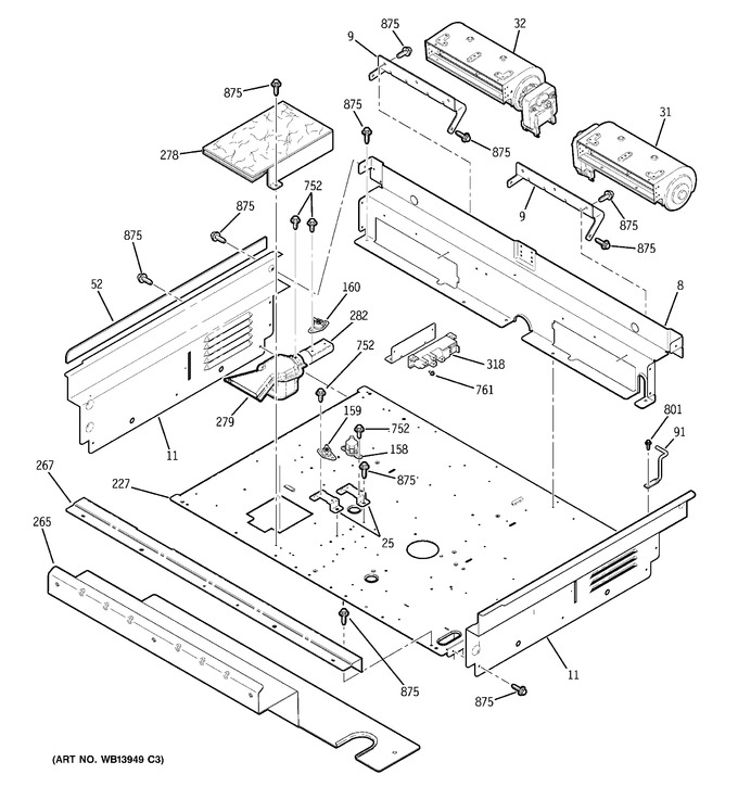 Diagram for P2S975SEP1SS