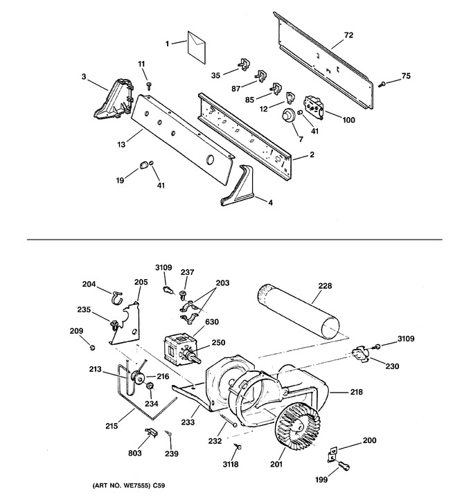 Diagram for DPXR475GW1AA