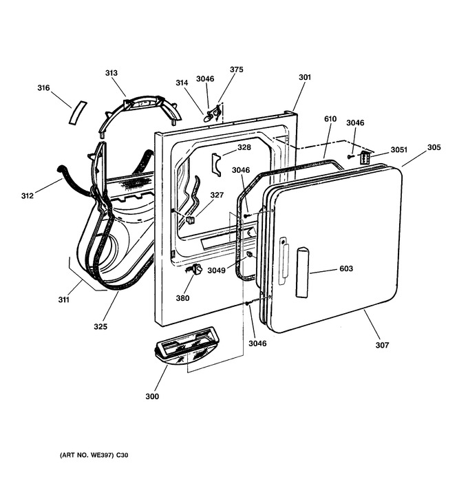 Diagram for DPXR475GW1AA