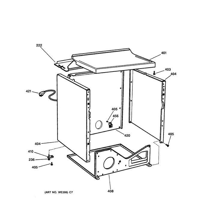 Diagram for DPXR475GW1AA