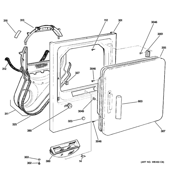 Diagram for DDC4400T3WH
