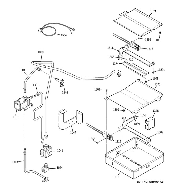 Diagram for JGSP28DEN1WW
