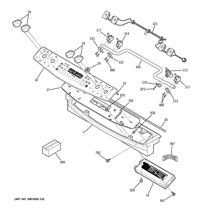 Diagram for PGS975DEP1WW