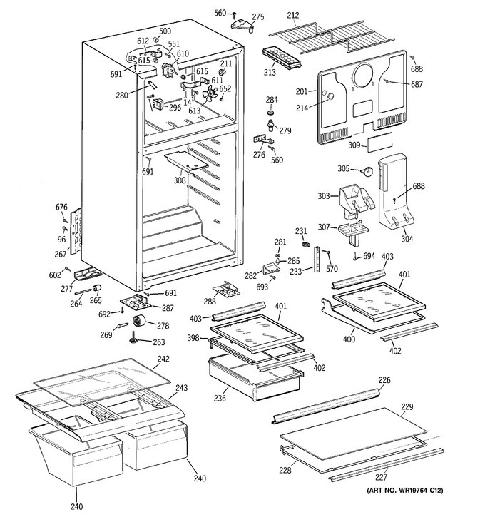 Diagram for GTH18HBTZRWW
