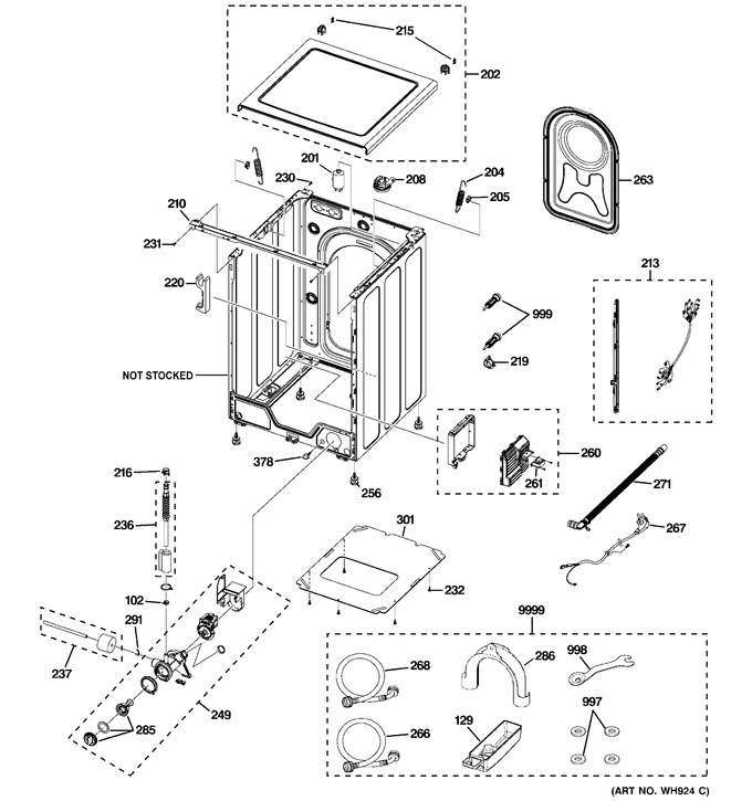 Diagram for WCVH4800K0WW