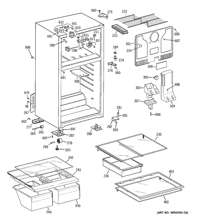 Diagram for CTS17RBSHRWW