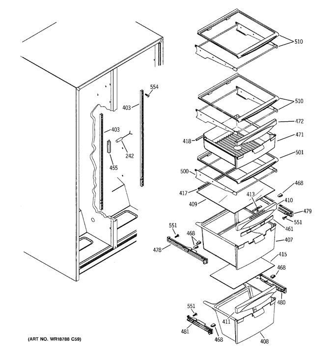 Diagram for ESL22JFXKLB