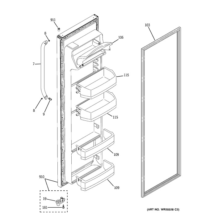 Diagram for GSH22JSXKSS