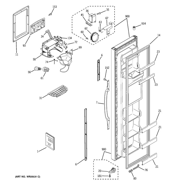 Diagram for GSH22JFXJBB