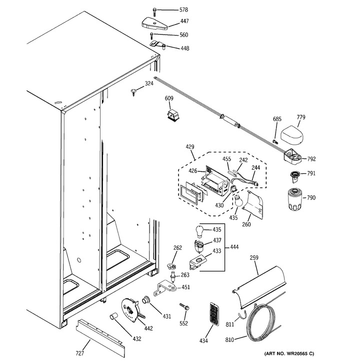Diagram for GSL25JFXJLB