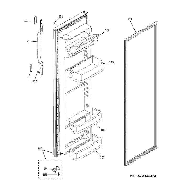 Diagram for HSS25GFTJBB
