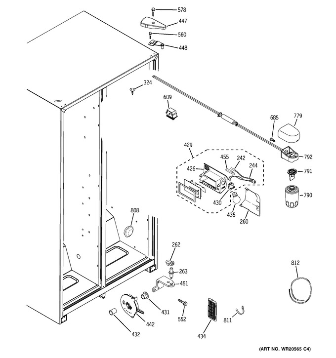 Diagram for HSS25GFTJBB