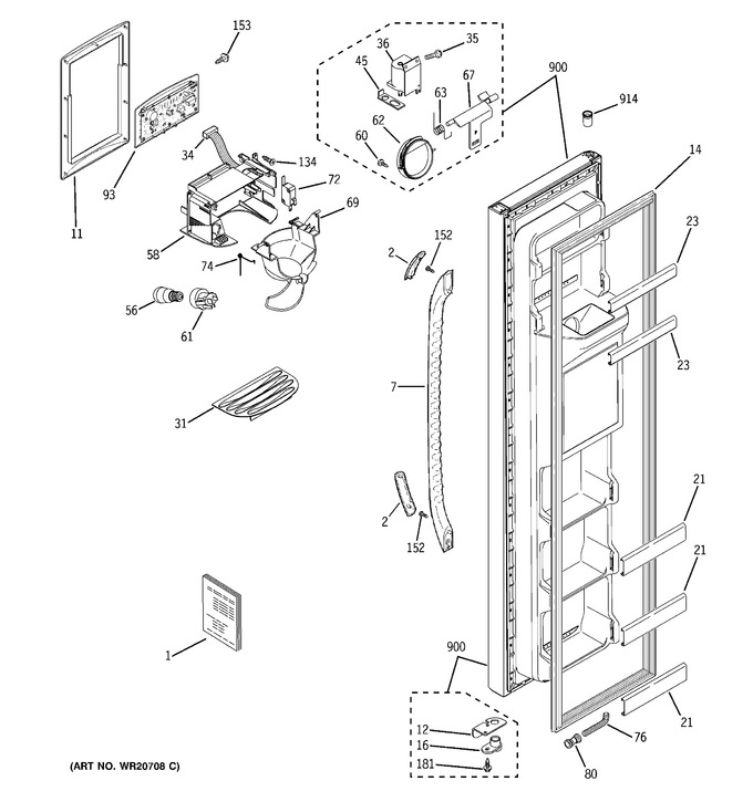 Diagram for GSL22JFXNLB