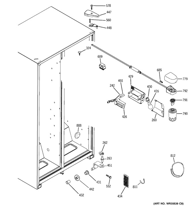 Diagram for GSS25GFXHBB