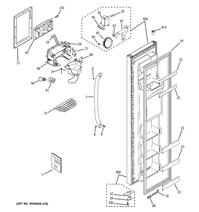 Diagram for GSH22JSXMSS