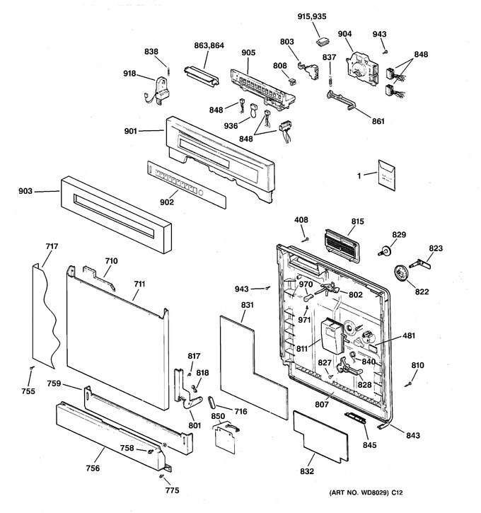 Diagram for GSD4940C01SS