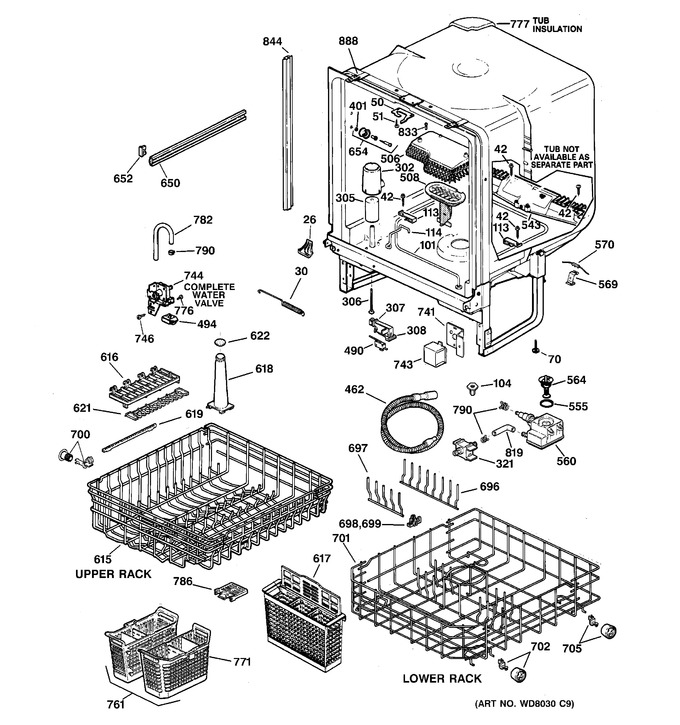 Diagram for GSD4940C01SS