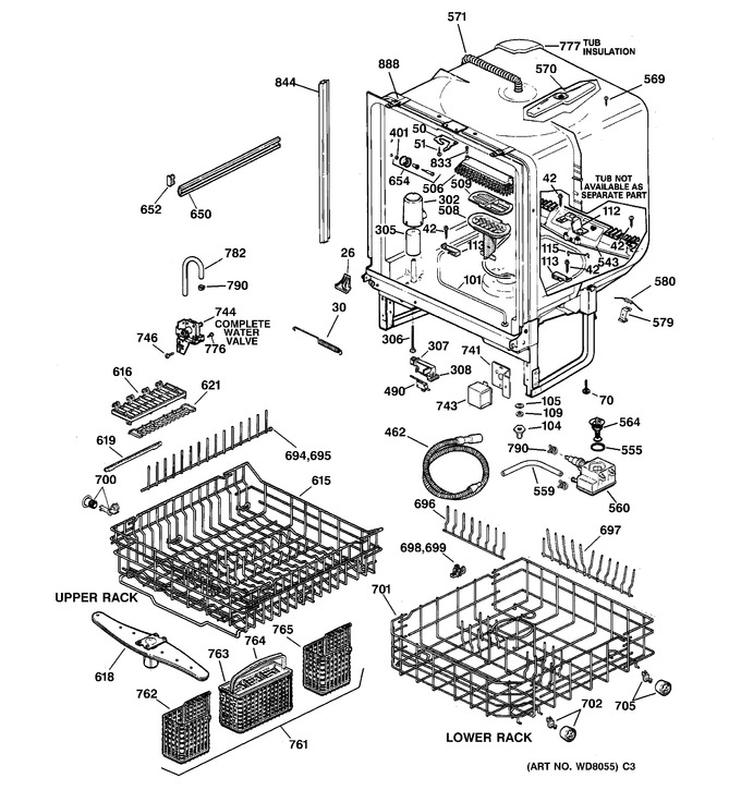 Diagram for GSD5940D00SS