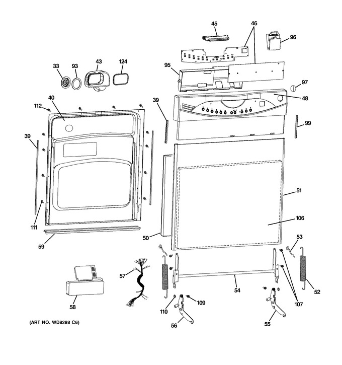 Diagram for GHDA696P03SS
