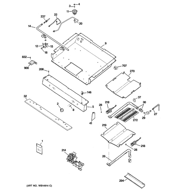 Diagram for JGBP25GER2SA