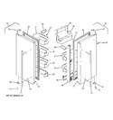 Diagram for 2 - Fresh Food Doors