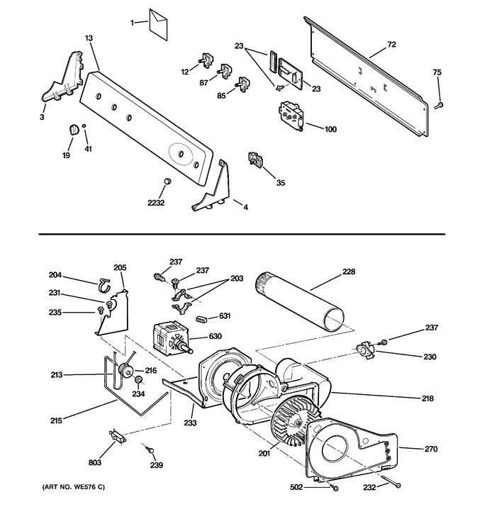 Diagram for GTDP400EM0WS