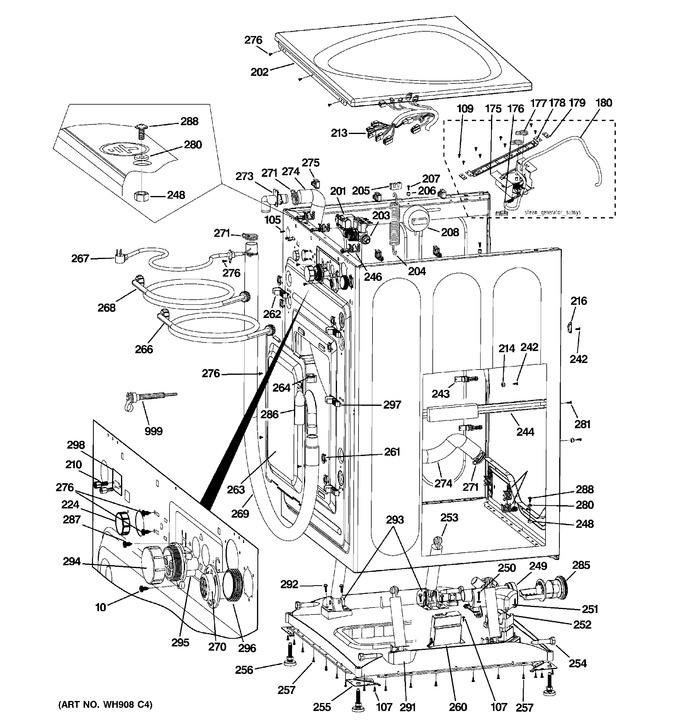Diagram for WPDH8900J4MG