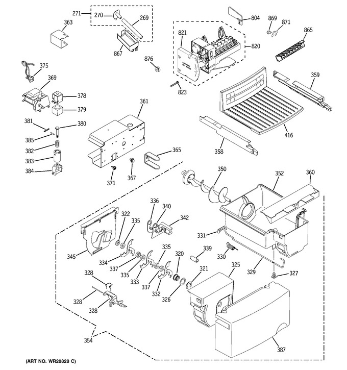 Diagram for GSH25JSBBSS