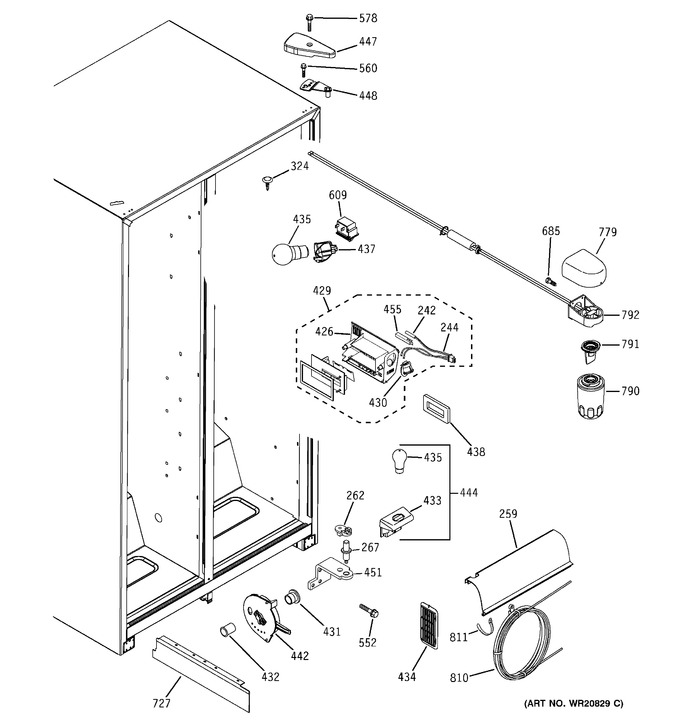 Diagram for GSH25JSBBSS
