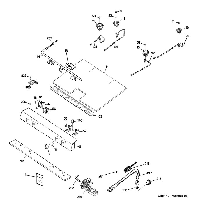 Diagram for JGBS23DEM6CC