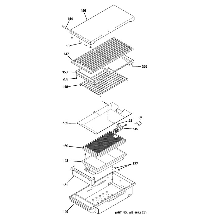 Diagram for ZGP364LRR1SS