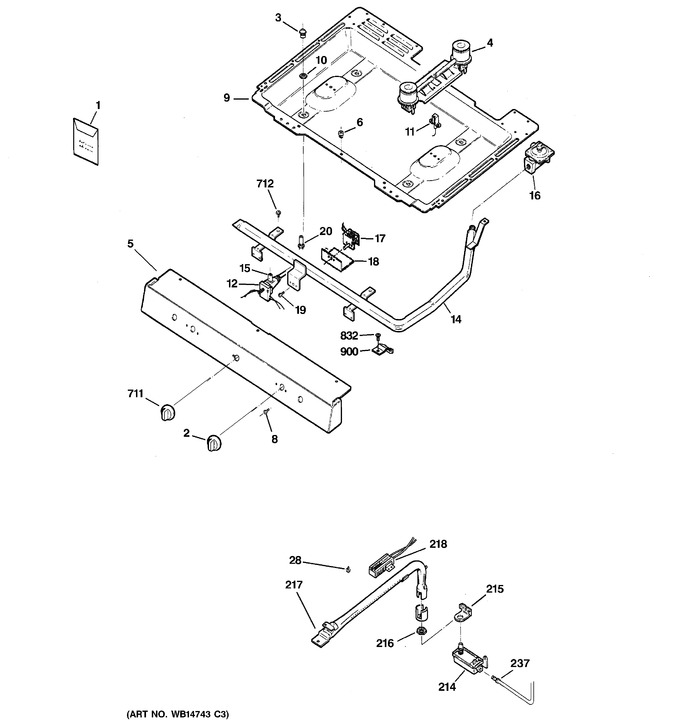 Diagram for RGB508PEH8WH
