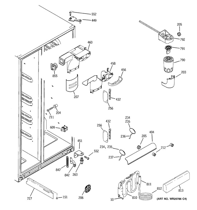Diagram for GSHF6NGBCHWW