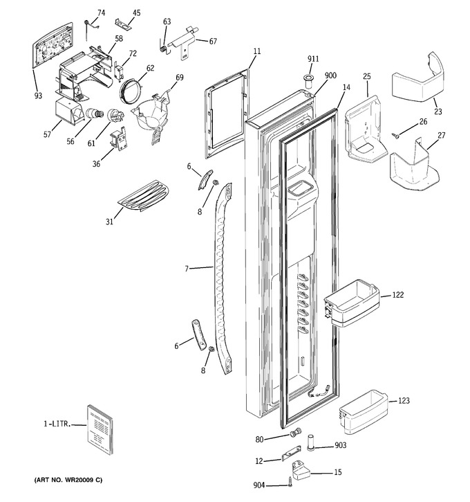 Diagram for GSC23KGTABB