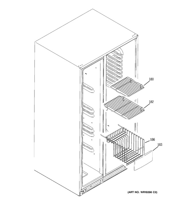 Diagram for GSC23KGTAWW