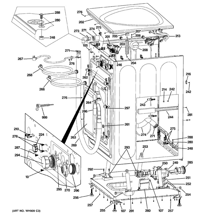 Diagram for WPDH8800J3WW