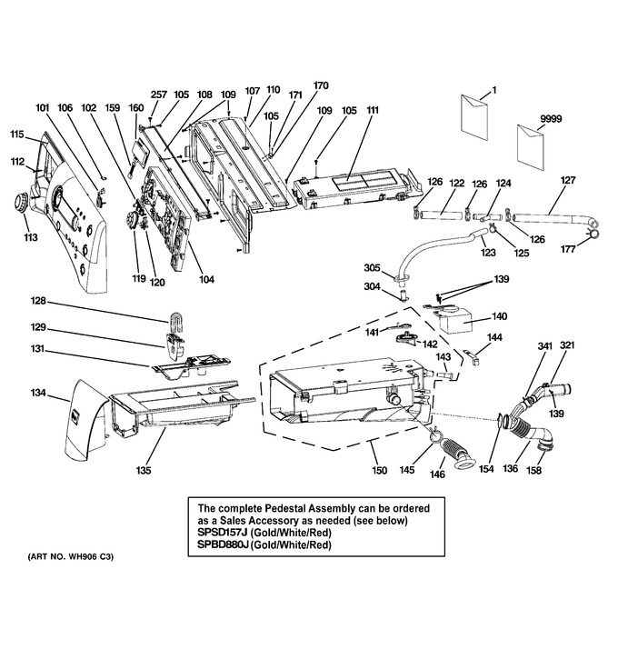 Diagram for WPDH8850J4MV