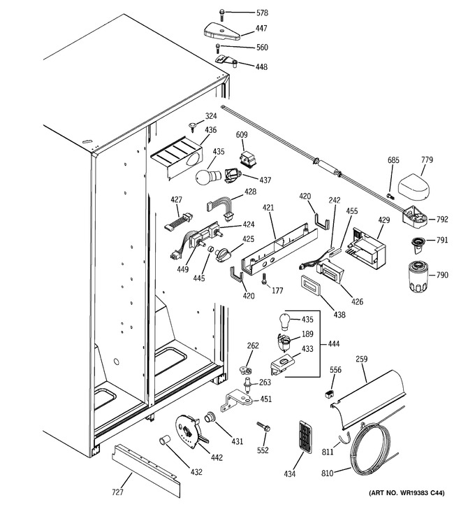 Diagram for GSH22JGBBWW