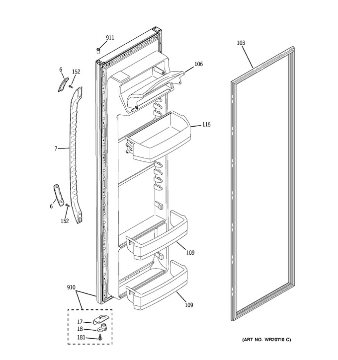 Diagram for GSS25GFXPWW